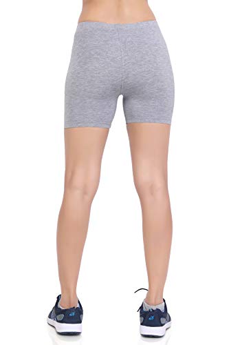 Image of Women's Solid Inner & Outer Wear Active Hot Shorts