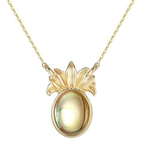 INCIDO Collar colgante Collar de gargantilla de piña para mujeres Collar colgante de frutas Joyería Collar de moda Regalo de San Valentín Regalos de joyería