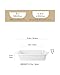 MALACASA 4.4 QT Baking Dish, 9x13 Large Casserole Dish for Oven, Ceramic Baking Pan, Rectangular Lasagna Pan Deep with Handles for Baking, Durable Microwave Oven Safe, Wedding Gift,White, Series BAKE-BAKE
