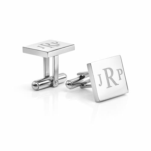 Personalized Custom Square Cufflinks – Elevate His Daily Style |