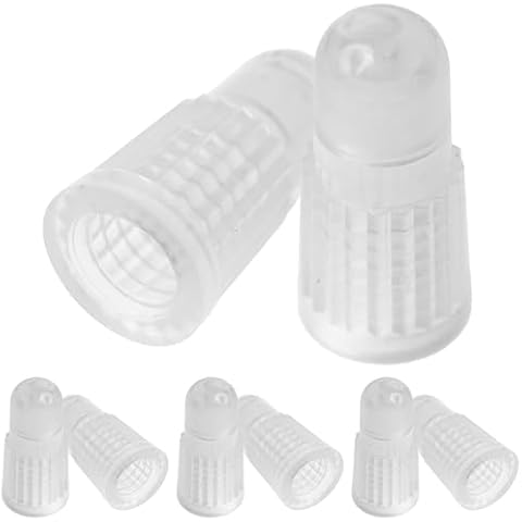 Transparent Hard Plastic Bicycle Valve Caps Cover