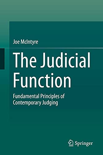The Judicial Function