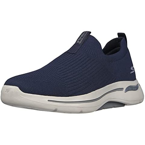 Skechers Herren Gowalk Arch Fit-Stretchfit Athletic Slip On Casual Loafer Walking Schuh Sneaker Cover