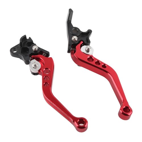 Qiilu Leva Frizione 81 Adatto per Adatto per Cm400t Leva Freno HM 50 Leva Frizione HM 50 Leva Frizione Freno Frizione Set Coppia Leve Freno A Tamburo Frizione Moto Maniglia in Alluminio