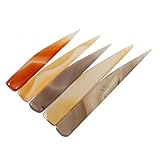 COHEALI Polissoirs en Agate Naturelle 5 Pièces Outil De Polissage Et Lissage De Bijoux Lo...