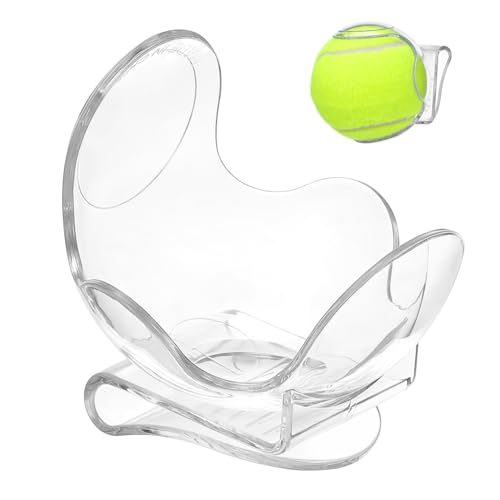 COOLHIYA 2 Pcs Tennis Clip for Women Professional Tennis Ball Holder Ball Waist Clip Abs Material Universal Fit