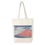 トートバッグ 9084 [Palette Pop パレットポップ] 浮世絵 錦絵 和風 名画 A4 帆布 キャンパス 肩掛け 男女兼用 メンズ レディース 2501-9084-01 キナリ