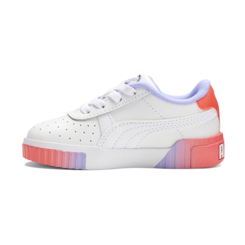 PUMA Toddler Girls Cali Lollipop Perforated Lace Up Sneakers Shoes Casual - White - Size 6 M3