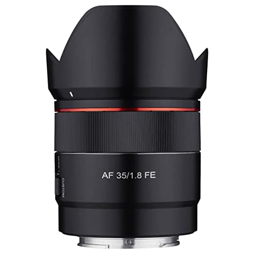 Samyang AF 35mm F1.8 Sony FE Auto Focus Lens (Black)