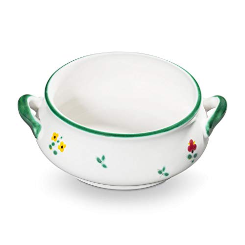 GMUNDNER KERAMIK zuppiera | capienza : 0.37 litro | Fiori sparsi | Stoviglie Prodotte artigianalmente in Austria