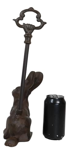 Ebros Gift JD88221VRG Cast Iron Bunny Hare Rabbit Door Stop Porter thumb #7