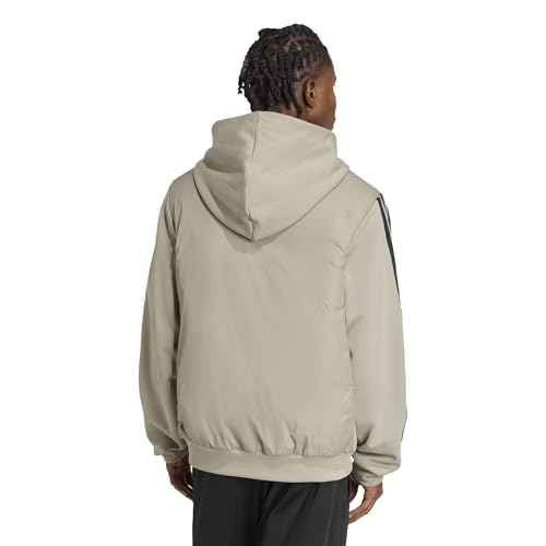 Image of adidas Men Jackets | Ess 3S In Hyb J | Green |