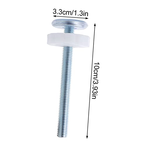 Totority 24 Peças De Hardware De Acessórios Seguros Para Trilho De Proteção De Berço Parafuso De Seg