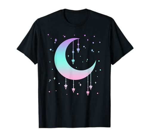 Pastel Moon Kawaii Pastel Goth T-Shirt Small