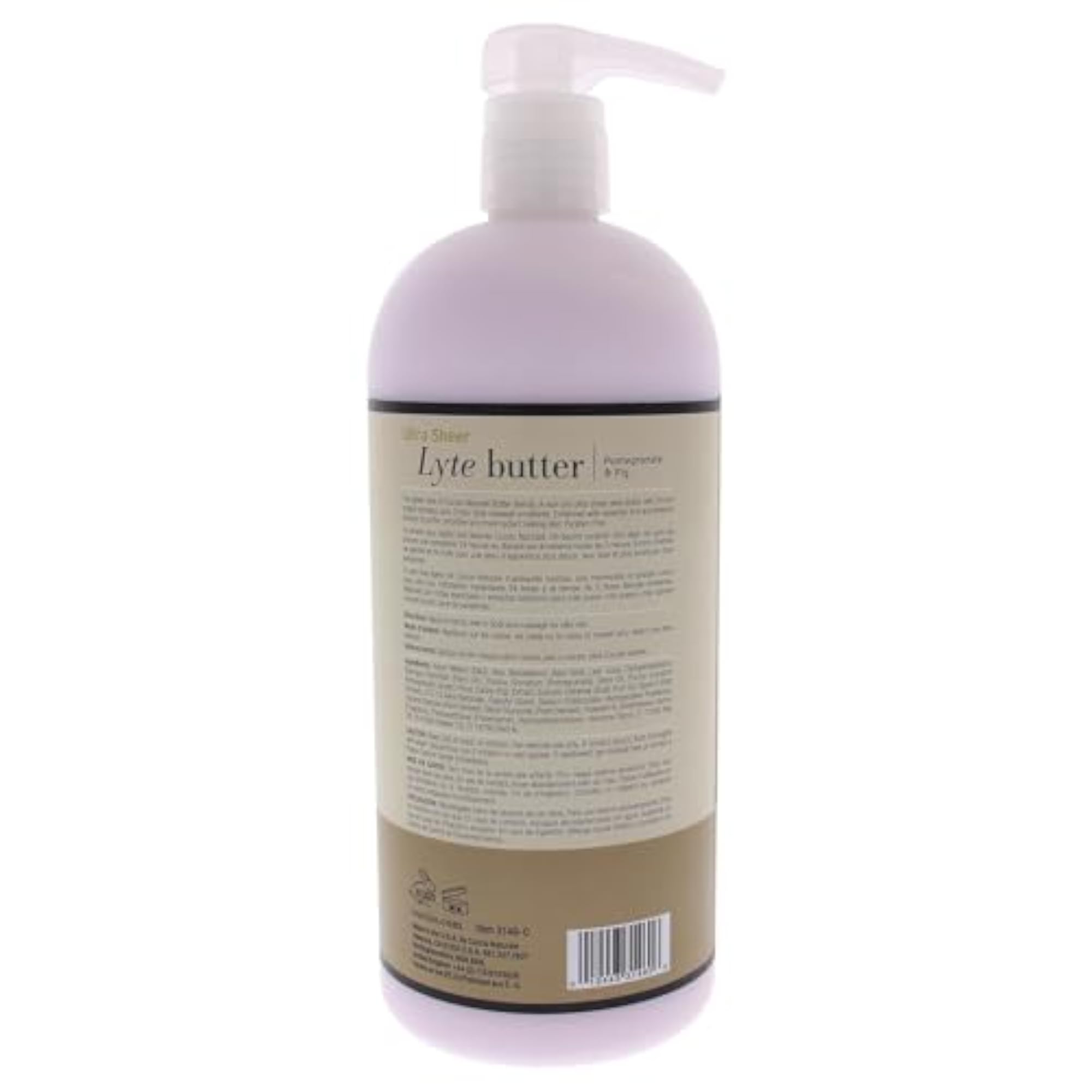 Ultra Sheer Lyte Butter - Pomegranate and Fig, 32 oz