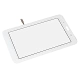 ciciglow Tablet Touch Screen, for Tab 3 Lite 7.0in SM T113 7.0in Digital Touch Screen Capacitive Assembly Replacement Parts Tablet Front Panel (White)