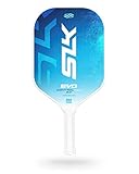 2023 SLK Evo Control Max Pickleball Paddle | G8 Power Carbon Fiber Pickleball Paddle Face with Spinflex Surface and Rev-Control Polymer Core | Designed in The USA | Blue -  Selkirk Sport