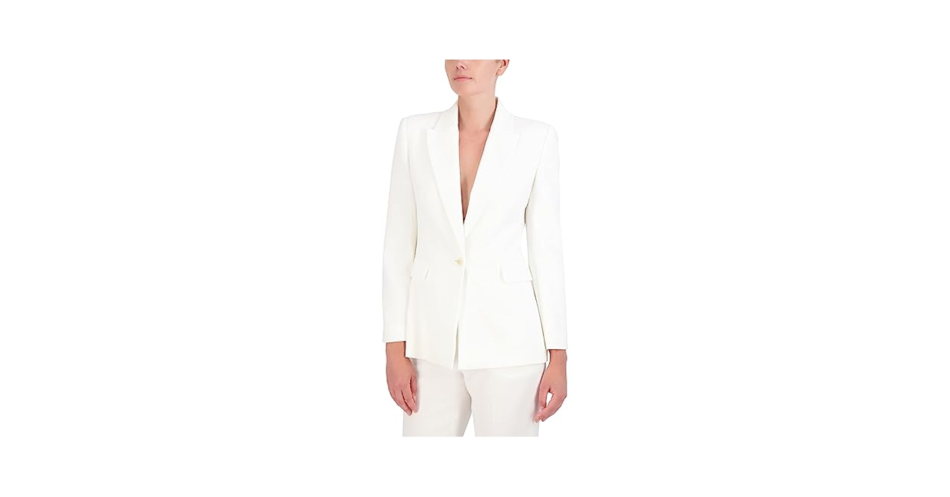 ★セール♪★BCBGMAXAZRIA カットアウトドレープVネック★ BCBGMAXAZRIA Women's V Neck Long Sleeve Straight Fit Blazer