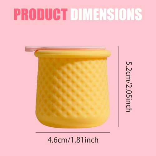 مراجعة JPNK — 4 حاويات سيليكون للسفر 1.8oz (≈53مل) معتمدة TSA مانعة للتسرب وخالية من BPA لكريمات الوجه واليدين والجسم - الصورة 6