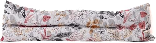DECOLORES Saco Termico De Semillas Sin Aroma | Para Dolores Musculares y Cólicos | Compresa Fría | Bolsa de Semillas Calor Microondas Diseño Floral, Compacto Y Seguro, 15x50 Cm