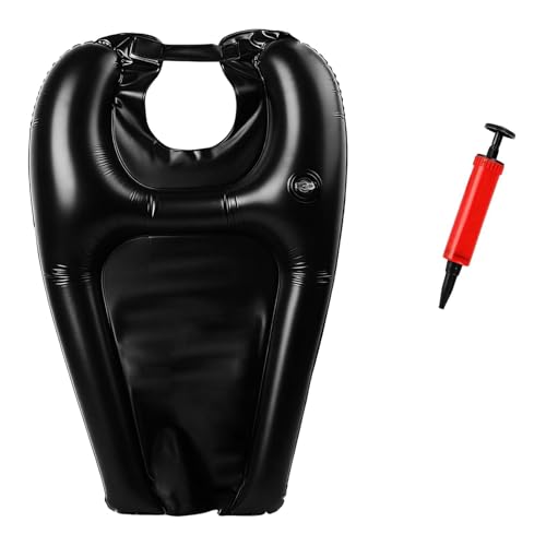 Bac à Shampoing Gonflable Portable pour Adultes, Seniors, Handicapés