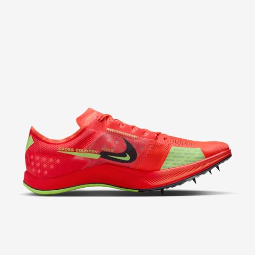 Nike ZoomX Dragonfly XC Cross-Country Spikes (DX7992-800, Hyper Orange/Bright Crimson/Mint Foam/Lime Blast)3