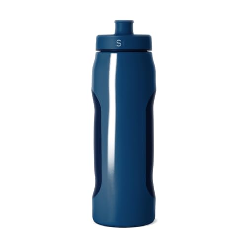 Simple Modern Squeeze Bottle with Locking Lid | 30oz Sports Cup | Blue