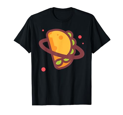Tacos, divertida, linda, amante de los tacos, comida mexicana y naranja Camiseta