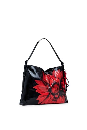 Desigual sac à épaule Buxton Flowerina Shoulder Bag Black noir