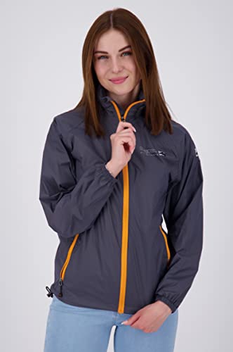 Chubasquero transpirable impermeable para mujer con capucha ajustable DEPROC 2