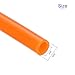 DMiotech 5mm ID 7mm OD 10 Feet Silicone Tube Orange Industrial Silicone Tubing for Water Air Pump