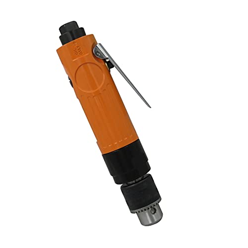 Tiffasha Akku-Bohrhammer, 1200 U/min 1/4" (6,35 mm) Pneumatischer Metallbohrer mit geradem Schaft Leicht einstellbare Geschwindigkeit mit Dreibackenfutter und externem Luftventil KP-556A – Bild 5