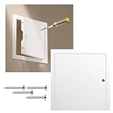 HJZALMI Schiebefenster Dekorative Abdeckung Aluminiumlegierung, Universelle, Flächenbündige Revisionsklappe, Wandrevisionsklappe In Individuellen Größen Heizung, Lüftung, Klima(45x45cm(17.7x17.7in))