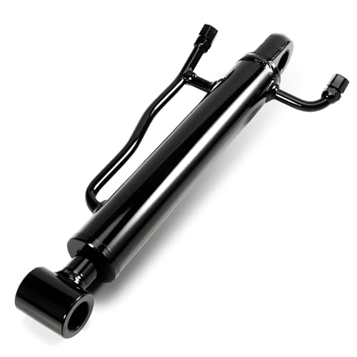VORGENS New Mini Excavator Thumb Cylinder 25mm/0.98in Hydraulic Cylinder Fit for Mini Excavator Accessories Up to 3 Tons - Compatible with Single Hole Hydraulic Thumb Clip Only