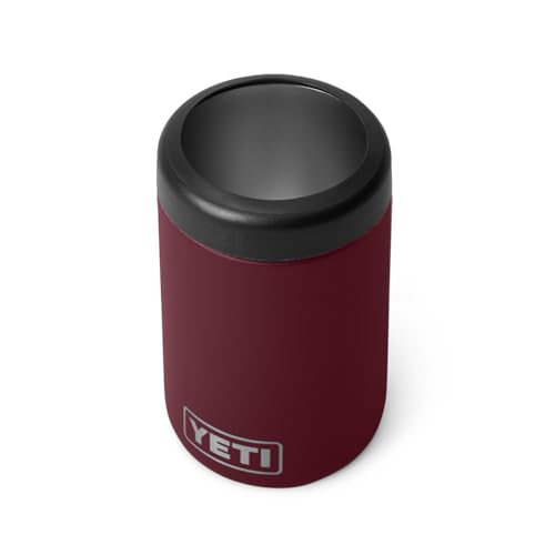 YETI Rambler 12 oz. Colster Can Insulator for Standard Size Cans, Wild Vine Red (NO CAN INSERT)