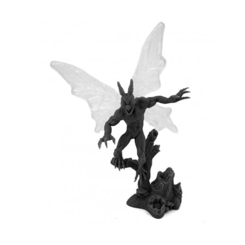 Cryptid Mothman - Figura de escala heróica em miniatura de 25 mm