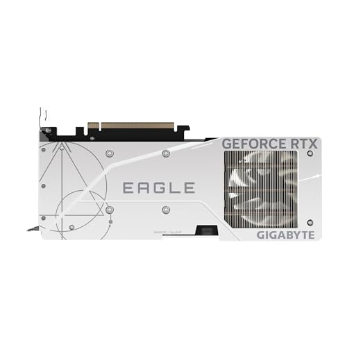 Image of GIGABYTE Geforce RTX 4060 Ti Eagle OC ICE 8G Pci E X8 Graphics Card, 3X Windforce Fans, 8GB 128-Bit Gddr6, GV-N406TEAGLEOC ICE-8GD Video Card
