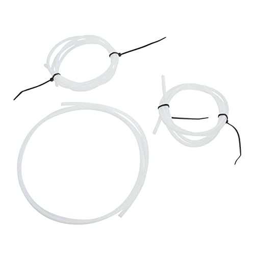 BELLIFFY 3pcs Wear-resistant Feeding Printer Parts Filament Ptfe Tube Practical Feeding Tube for Filament