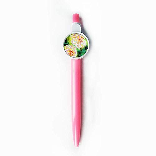 Stylo à bille Fascination Flower bleu à offrir pour la rentrée