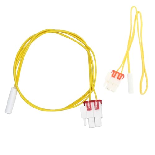 2 Pack Refrigerator Defrost Temp Sensor Replacement Temperature Thermostat Probe for Samsung Fridge Units DA32-00006W RF217ACRS