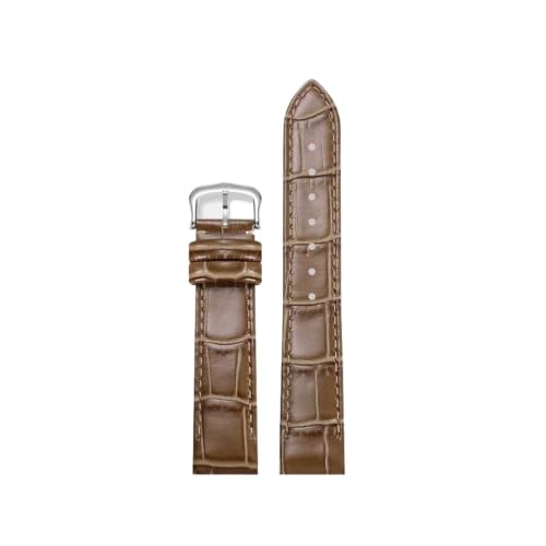 Bracelet montre cuir de vachette gris éléphant pour style quotidien chic