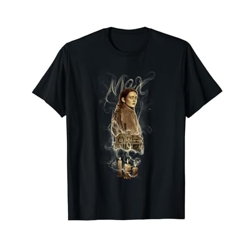 Stranger Things 4 Max Portrait Turn Around Camiseta