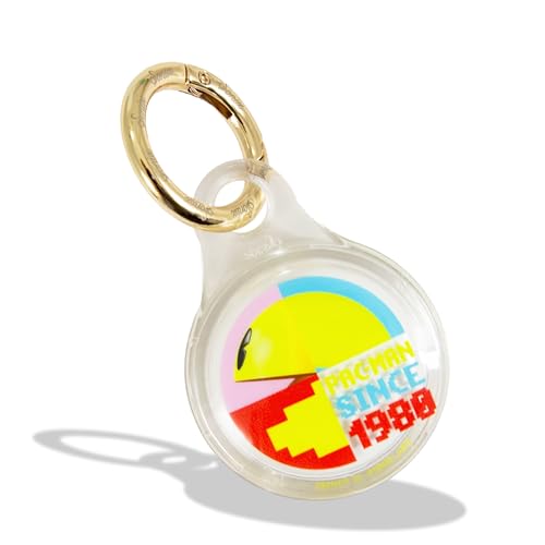 Image of Sonix Cases for Apple AirTags with Keychain (Pac-Man 45th Anniversary)