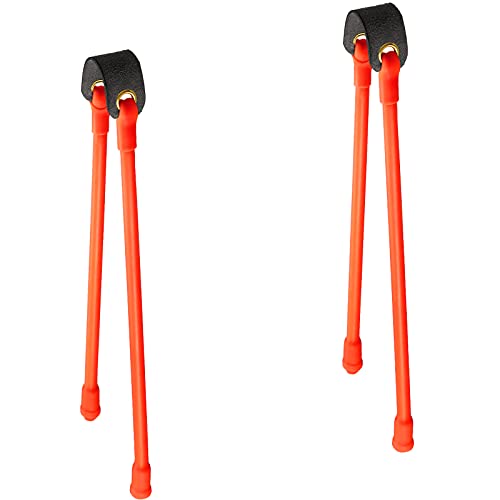 2 Pieces Slingshot Replacement Band Sets Heavy Pull Slingshot Replacement Rubber Bands Tubular Elastic Rubber Slingshot Band for Hunting Catapults Outdoor Shooting Games