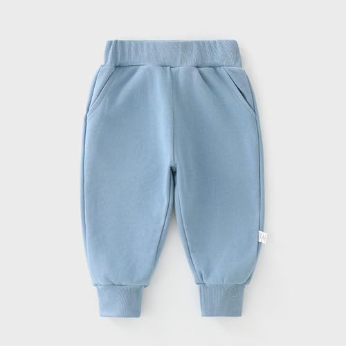Baby Cotton Sweatpants Toddler Boys Girls Pull On Relaxed Fit Jogger Pants Loose Harem Trousers Elastic Waist Baggy Bloomers2