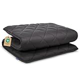 Aircliff Japanese Floor Mattress, Roll Up Tatami Mat, Sleeping Pad, Shikibuton, CertiPUR-US Certified Foam Floor Bed Futon Mattress for Sleeping, Dormitory, Guest Bed, Designed in Japan (Grey, Twin)