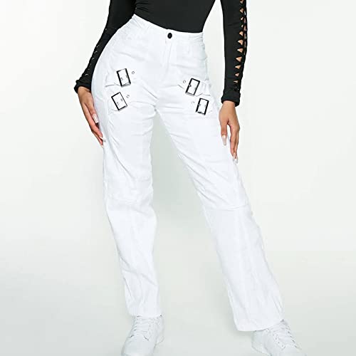 Jeans stretch haute élasticité blanc pour vos sorties d'été
