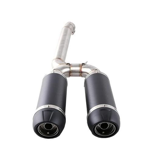 Tuyau d'échappement moto en carbone pour FZ-6N FZ-6S connecteur silencieux