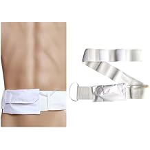 G Tube Holder Belt Adjustable Peritoneal Dialysis Belt Fixation Holder with Small Pouch to Secure Different Types of Medical Feeding Tubes Protection for Adults