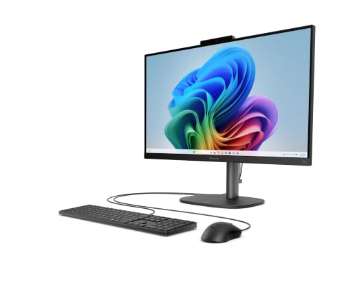 Image of HP OmniStudio All-in-One Desktop Next Gen AI 24-cw0200 PC, Windows 11 Home, 23.8 inch, Touch Screen, AMD Ryzen AI 7, 16GB RAM, 512GB SSD, FHD, Cotton White